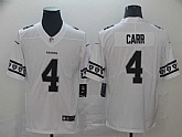 Nike Raiders 4 Derek Carr White Team Logos Fashion Vapor Limited Jersey,baseball caps,new era cap wholesale,wholesale hats